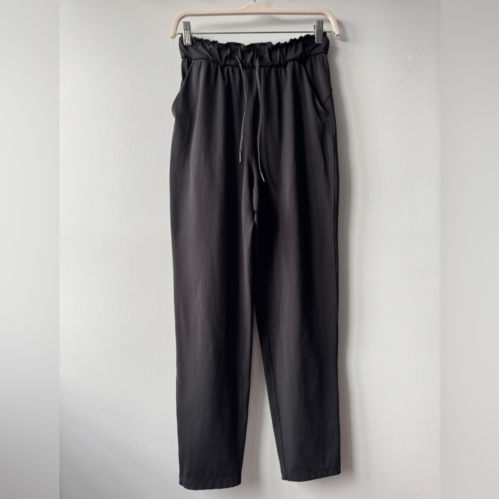 Lululemon Stretch High-Rise Pant Full Length Black Size 4 - 27" Inseam